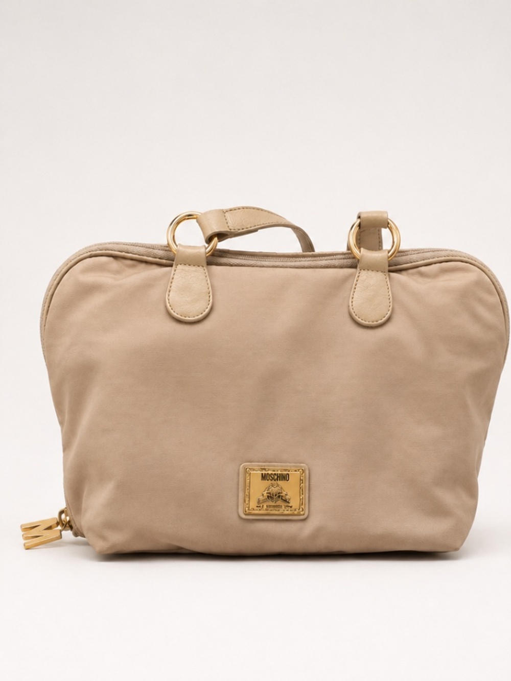 Moschino authentic tan/beige handbag
